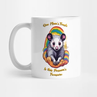 Trash And Treasure Possum Tshirt opossum cute Mug